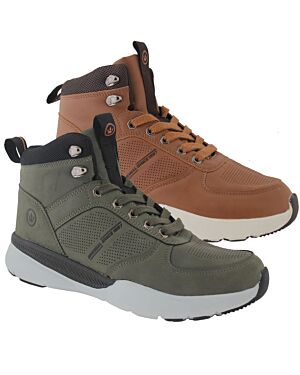 Mens "Young Spirit" Ultra Lightweight Lace Up Boots 1089109 Olive 6 TO 11 (112211) NT-1089109 Olive PACK A 
