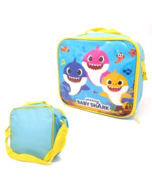 Baby Shark Lunch Bag with side pocket and shoulder strap___TM1225HV-9295
