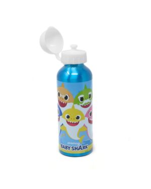 METAL WATER CATEEN BABY SHARK WITH LID 500ML ___TM4020-9295