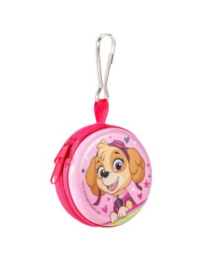 Zipped Round Metal Coin Purse with key FOB Paw Patrol  TM1556-9706