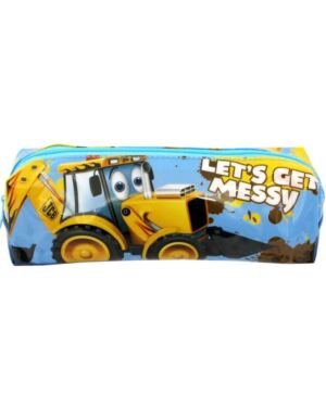 Rectangular Pencil Case Lets Get Messy JCB PL1481