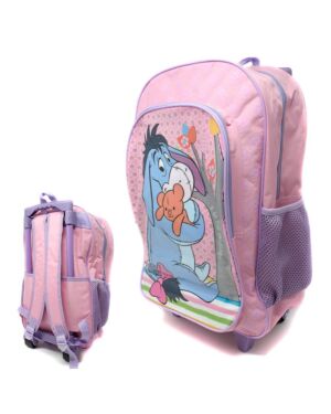 Deluxe Large Trolley Backpack with foldable trolley mechanism  WINNIE EEYORE ___TM 1019HV-9260