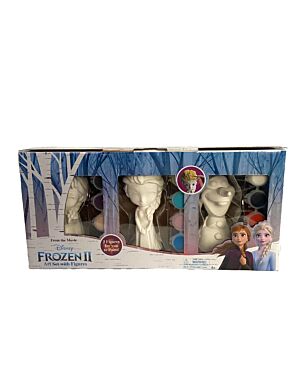 Set of 3 paint your own figurines Frozen TM60018-8490T