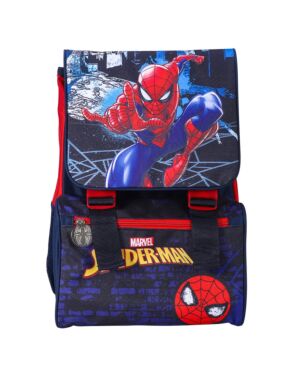 42 cm large Square Boys Backpack spiderman with Flap TMP-2100004023