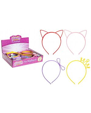 4ASST STYLE CHILDRENS HAIR     HOOP 48PCS IN DISPLAY BOX     __PM-359009