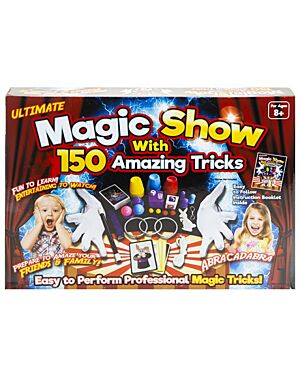 150 TRICK AMAZING MAGIC SET    WITH INSTRUCTIONS IN PVC BOX  __PM-559057