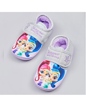 INFANT GIRLS SHIMMER AND SHINE NEWTOWN SLIPPERS