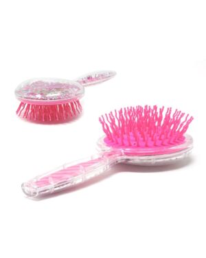 LOL Hair Brush with transparent Gliiter side___TM2415-8556