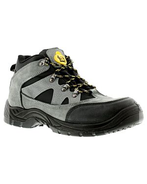 GRAHAM JBA2197 GREY 6X12 SUEDE, STEEL TOE CAP & MIDSOLE £15.95