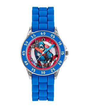 Disney Marvel Avengers Blue Silicon Strap Watch AVG9033