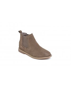 Boys Blake Taupe and Navy Shoes Boys Footwear 