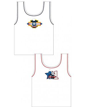 BOYS THOMAS 2PK VESTS TD9788