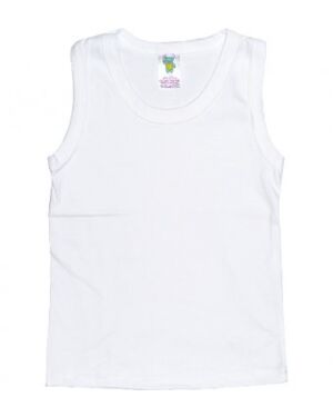 BOYS PLAIN SOFT COTTON VEST MJ4292