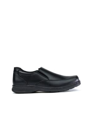 Mens Easy Feet "Deano" Black Slip On Shoes KH025 6 TO 11  6/1 7/2 8/3 9/3 10/2 11/1