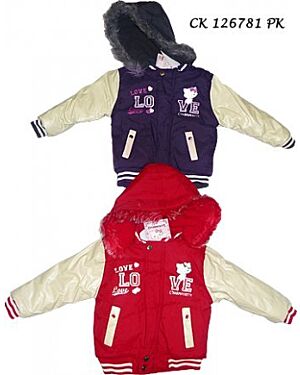 HELLO KITTY LOVE GIRLS BASEBALL JACKET  JACKET TD10018