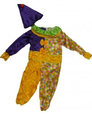 Childrens Dress Up Clown Costume Outfit TD4634