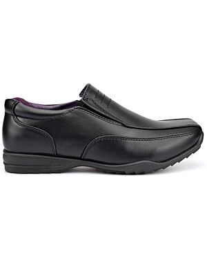 US Brass Comet Junior Slip On School Shoes US854 1 to 6, 1/1 2/1 3/2 4/2 5/3 6/3  