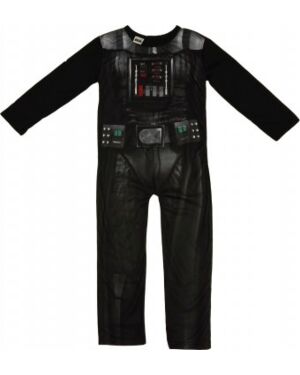 Kids Black Darth Vader Dress Up Fancy Costume - TD6279