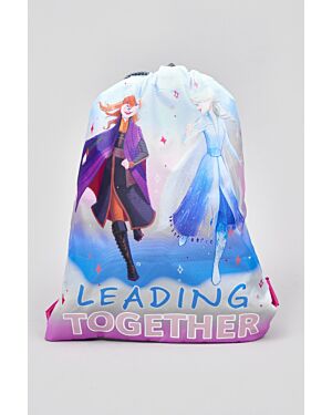Frozen seek the magic drawstring trainer bag