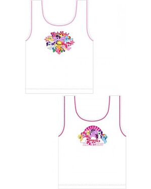 GIRLS MY LITTLE PONY 2PK VESTS TD9252
