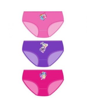 GIRLS MY LITTLE PONY 3PK BRIEFS - TD9848