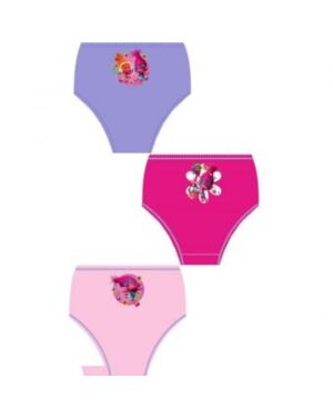 GIRLS TROLLS 3PK BRIEFS TD9248