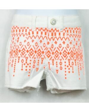 GIRLS FASHIONABLE SHORTS WITH A PRINTED DESIGN TD7094