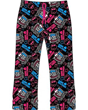 MONSTER HIGH GIRLS LOUNGE PANT MJ4324