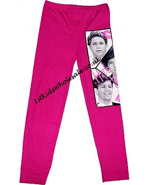 Girls Celebrity Printed Leggings Girls One Direction Print Design Leggings TD10123