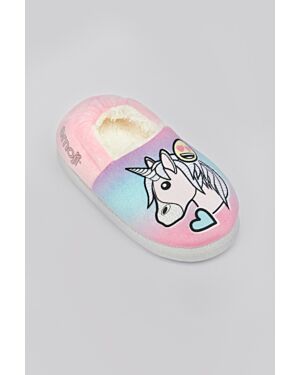 Emoji doodle unicorn slipper 6X12 2344443