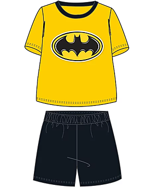 BOYS BATMAN SHORTIE 3 - 10 YEARS  WH38019