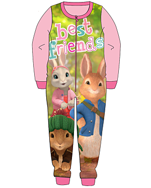 GIRLS PETER RABBIT ONESIE 18MON-5YEARS PL17955