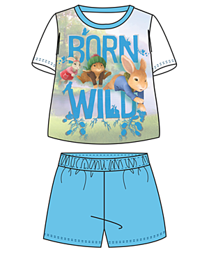 BOYS PETER RABBIT SHORTIE PL16346