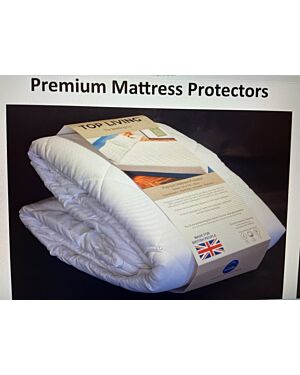 PREMIUM DOUBLE QUILTED MATTRESS PROTECTOR FITTED COVER PL18572