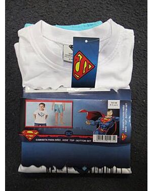 BOYS SUPERMAN SHORT SET PL8052 