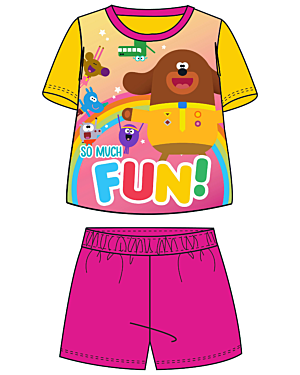 GIRLS HEY DUGGEE SHORTIE 18MON - 5YEARS  WH38031