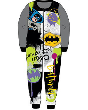 BOYS BATMAN ONESIE 3-10YEARS WH39005