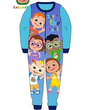 BOYS COCOMELON ONESIE 12MON-4YEARS WH37139