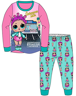GIRLS LOL FLEECE PANTS PYJAMA 3-10YEARS AKWH37124