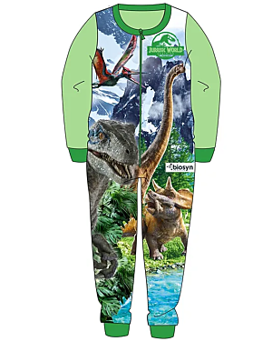 BOYS JURASSIC ONESIE 3 - 10 YEARS WH39001