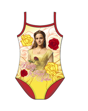 Girls Beauty and The Beast Swim Suit 2-6yrs PL1601