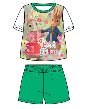 GIRLS PETER RABBIT SHORTIE PL16347