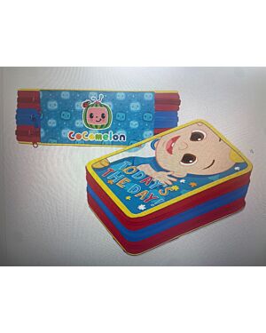 Cocomelon 3 Zipped Filled Pencil Case TM2378a