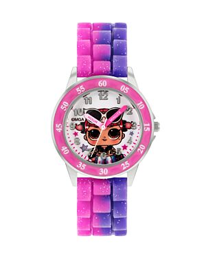 LOL Surprise Pink/ purple Silicon Strap Watch LOL9017
