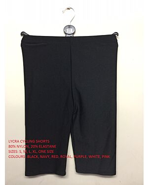 CHILDRENS LYCRA SHORTS  LYCRA SHORTS PL19451