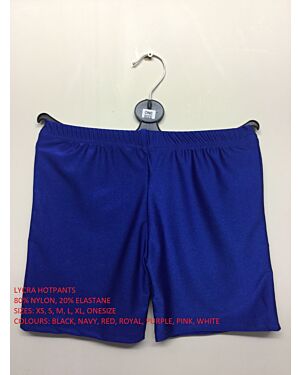 CHILDRENS LYCRA HOTPANTS LYCRA SHORTS PL19452