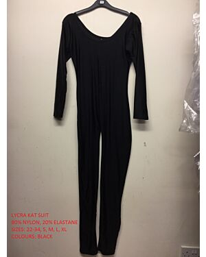 GIRLS LYCRA CAT SUIT PL19455