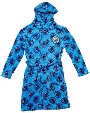 MENS MANCHESTER CITY DRESSING ROBE (FLAT PACKED) PL1587