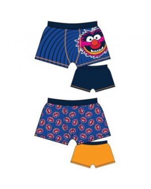 MENS ANIMAL 2 PK TRUNKS TD6997