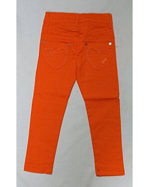 Girls Orange trouser TD3314 
